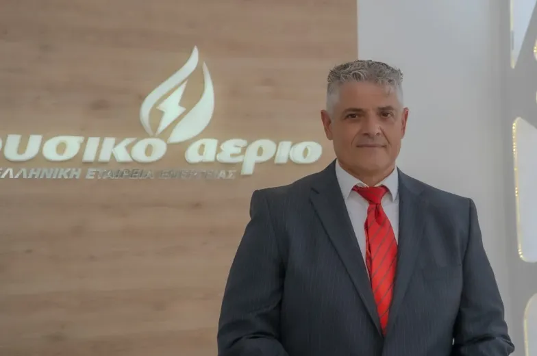 Ο Γενικός Διευθυντής της Φυσικό Αέριο Ελληνική Εταιρεία Ενέργειας, Γιάννης Μητρόπουλος